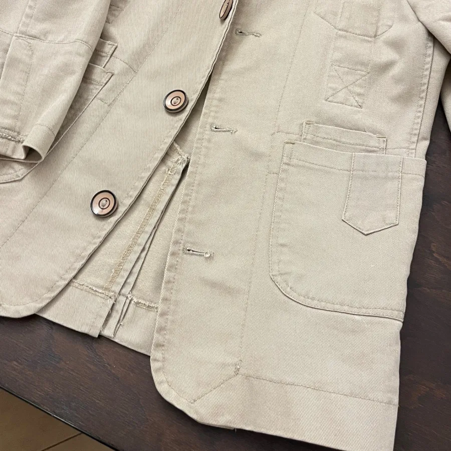 کت‌ کتان ضخیم‌‌