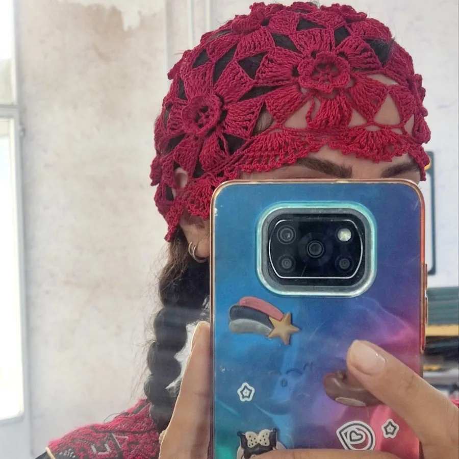 کلاه بافت شیک