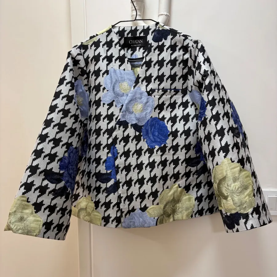 مانتو کتی ژاکارد مجلسی