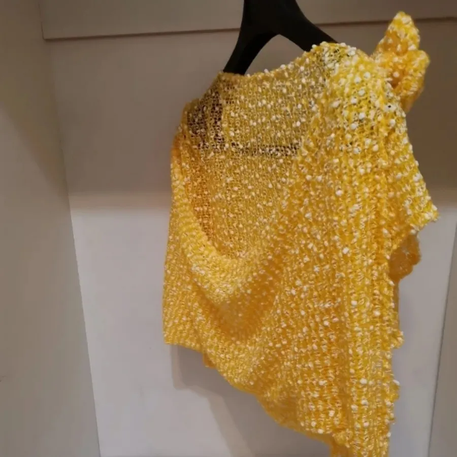 بافت گل زرد مجلسی نو