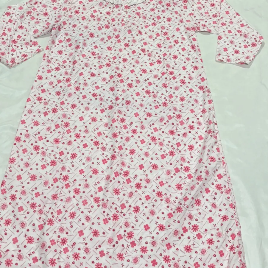 پیراهن نخی سایز بزرگ