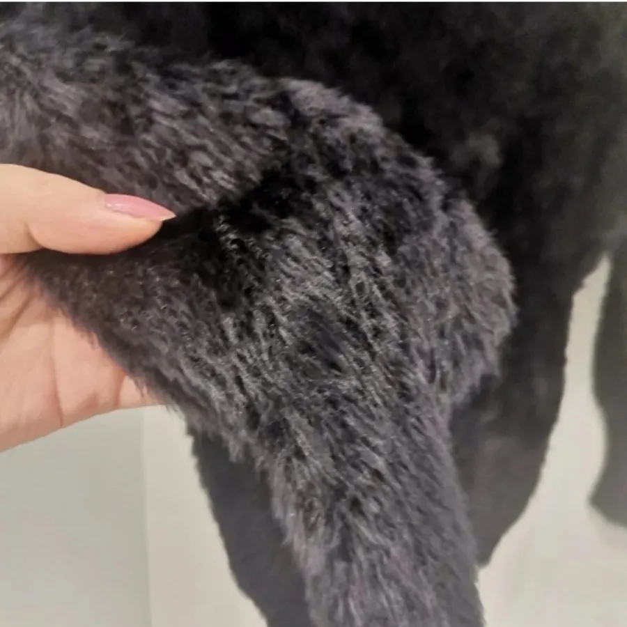 بافت مشکی موهربلندپرز