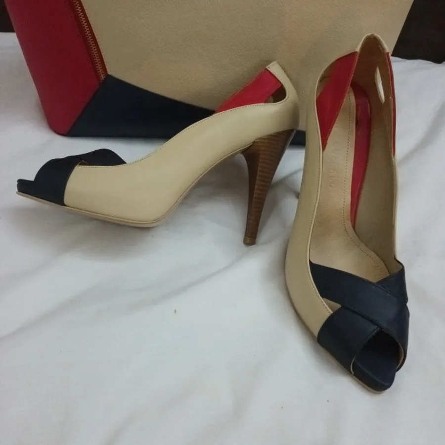 ست کیف و کفش وایت بوفالو