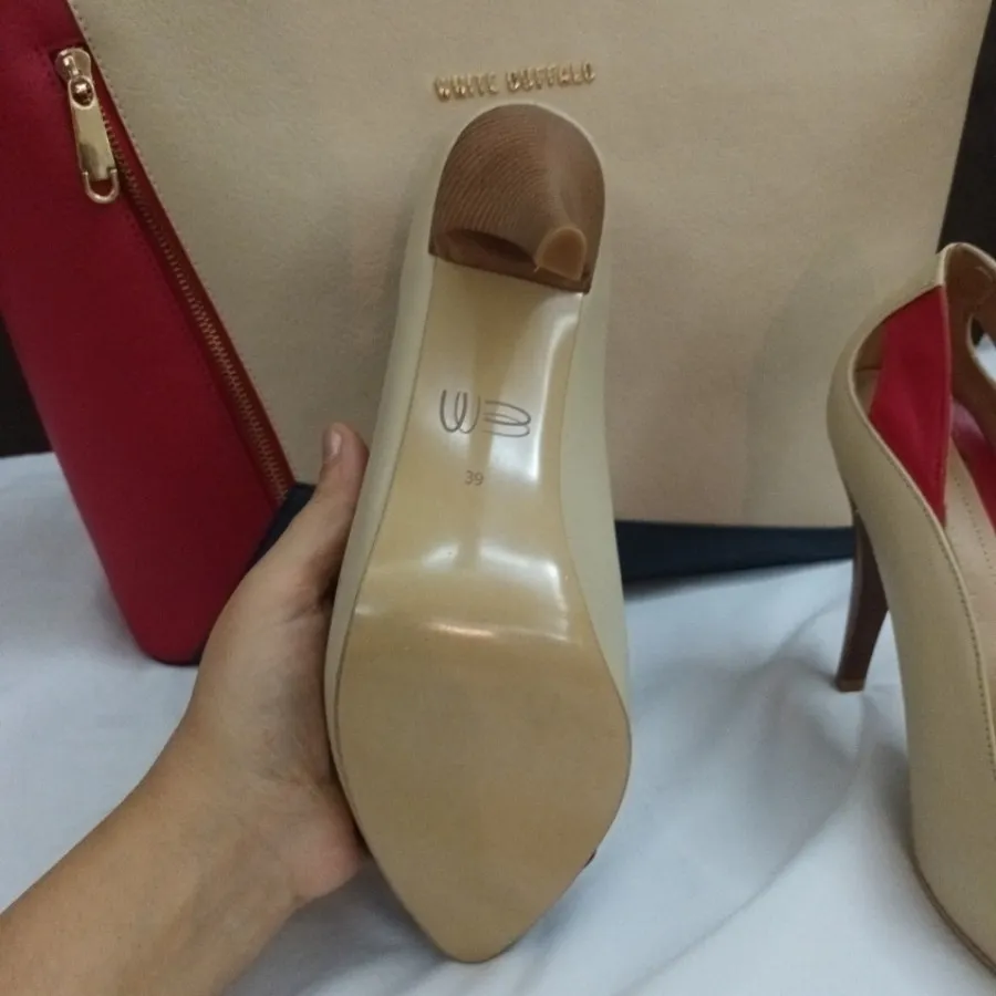 ست کیف و کفش وایت بوفالو