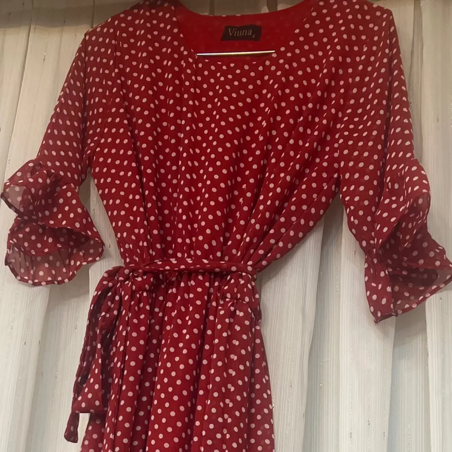 پیراهن حریر توپ توپی نووو