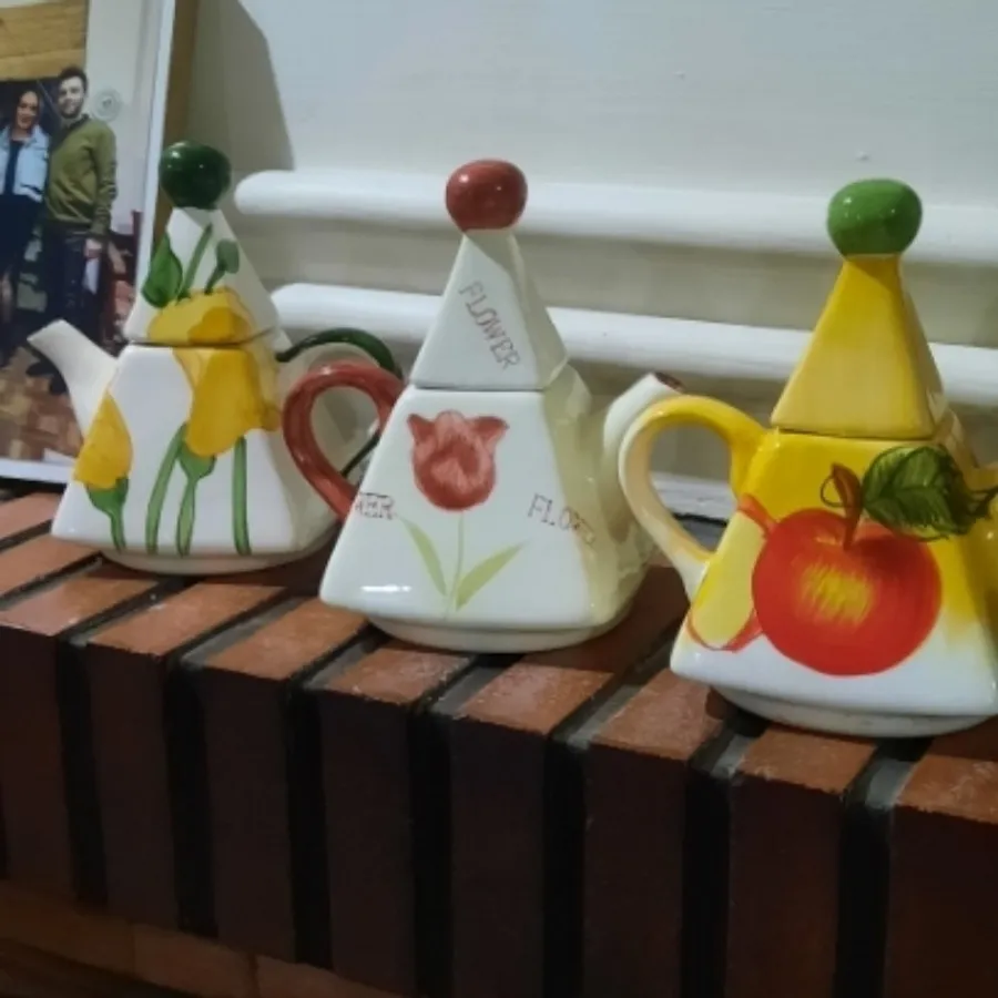 3 عدد قوری به سبک انگلیسی