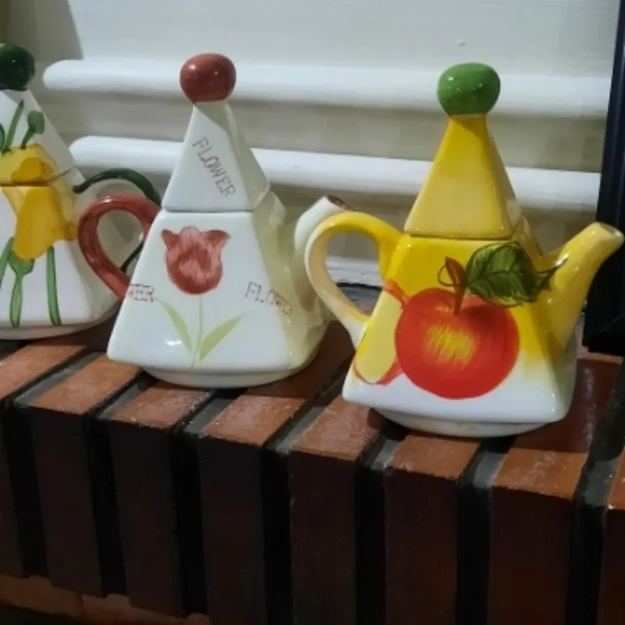 3 عدد قوری به سبک انگلیسی