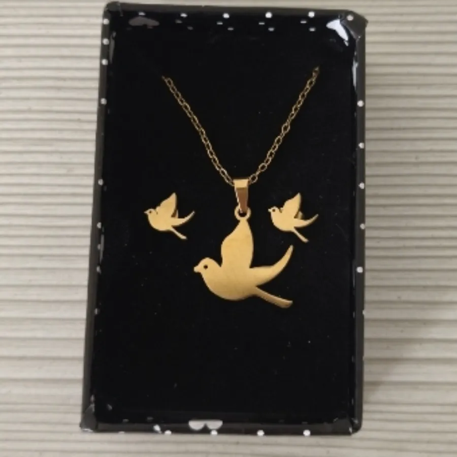 نیم ست استیل پرنده آزادی