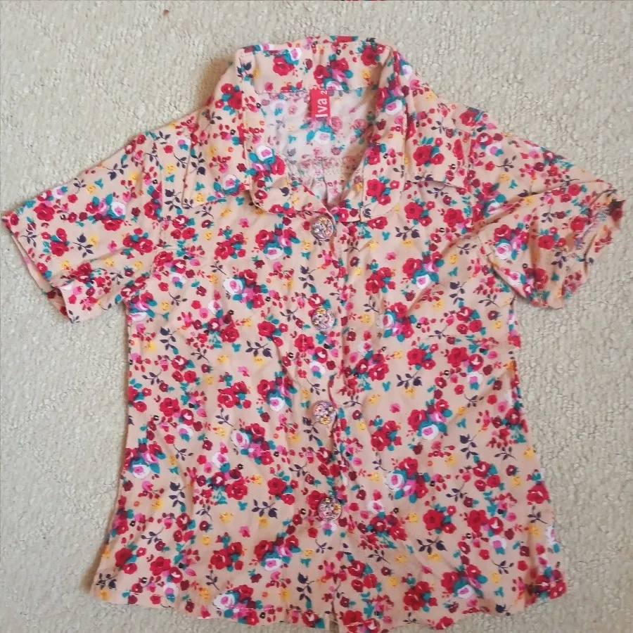 ست بلوز و شلوارک دخترانه