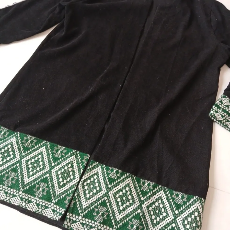 مانتو مخمل  سوزندوزی