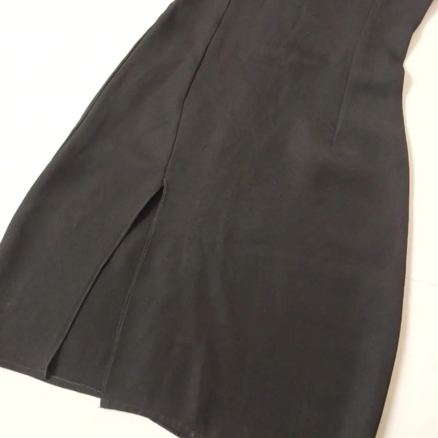 پیراهن مشکی کرپ