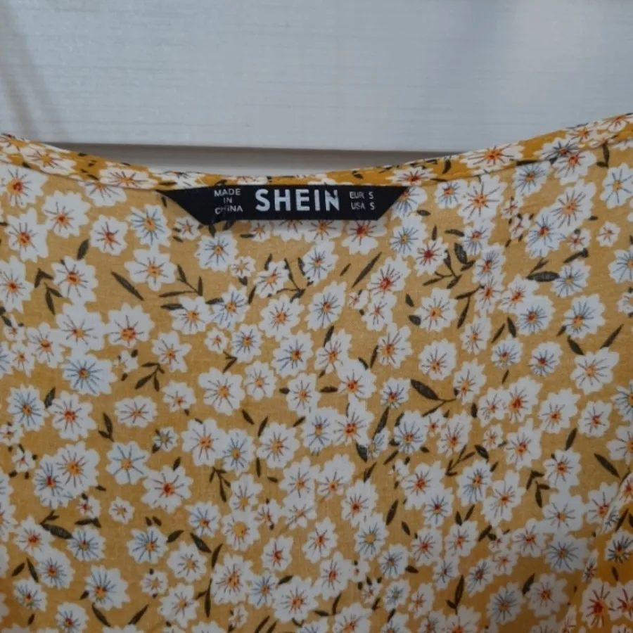 پیراهن نخی شین