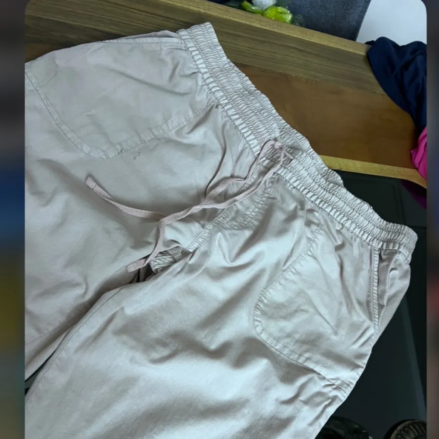 شلوار کتان بگ