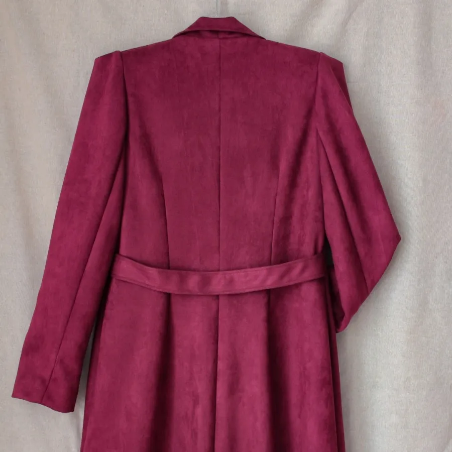 کت مخمل زرشکی