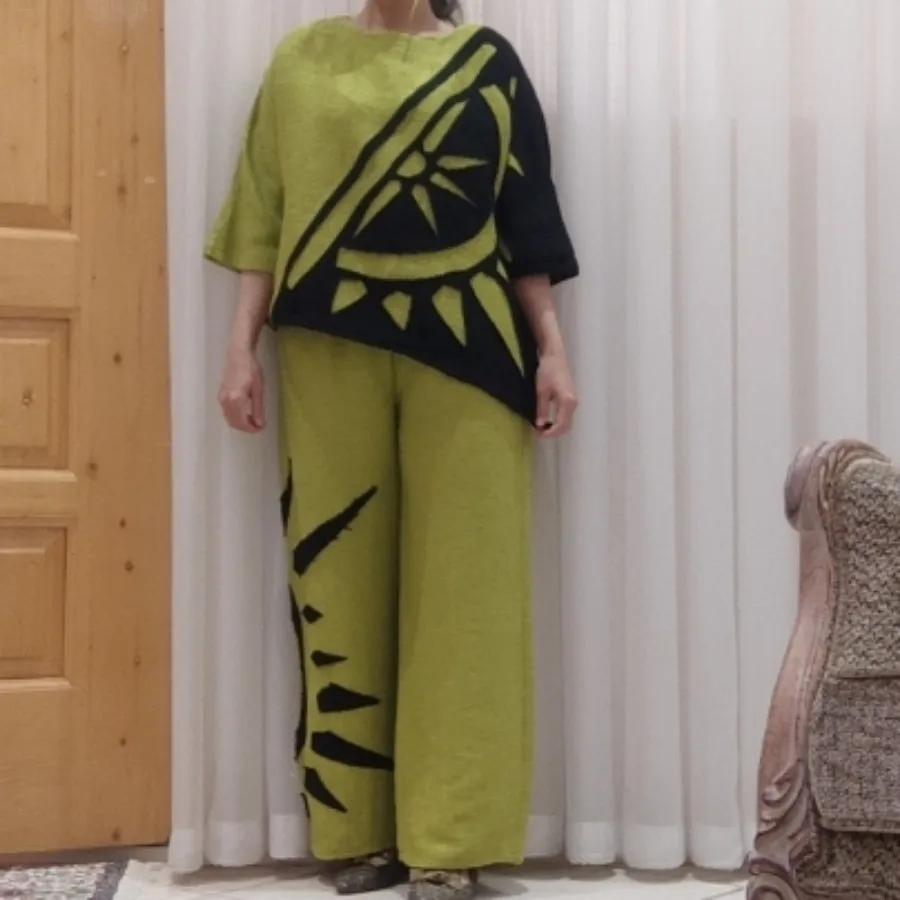 شومیز و شلوار مزونی