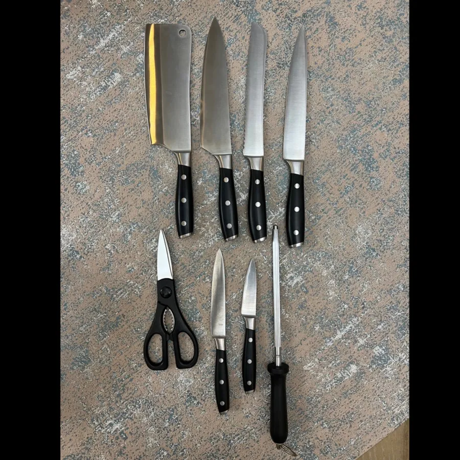 ست چاقو آشپزخانهکرکماز