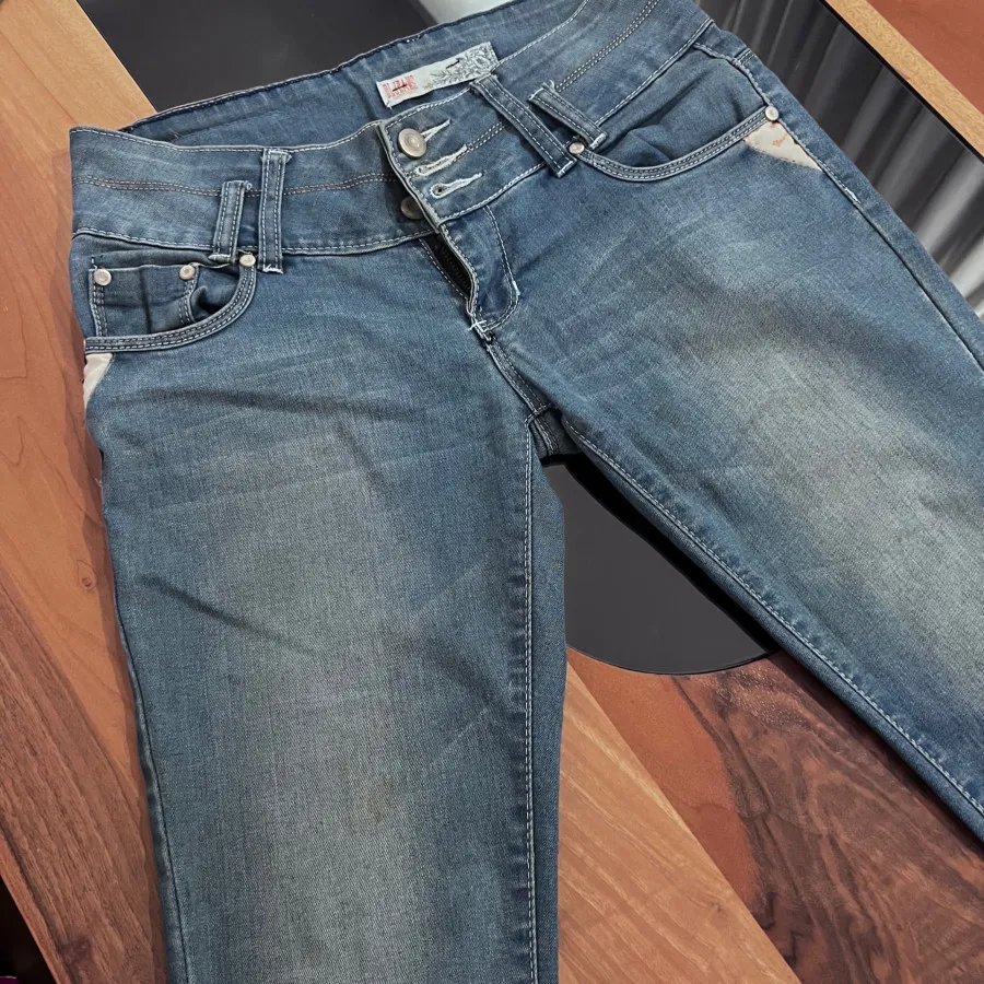 شلوار جین راسته