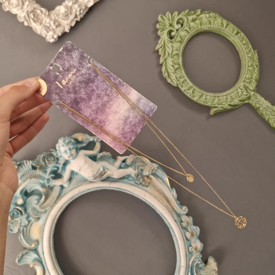 گردنبند مهرماه آبکاری طلا