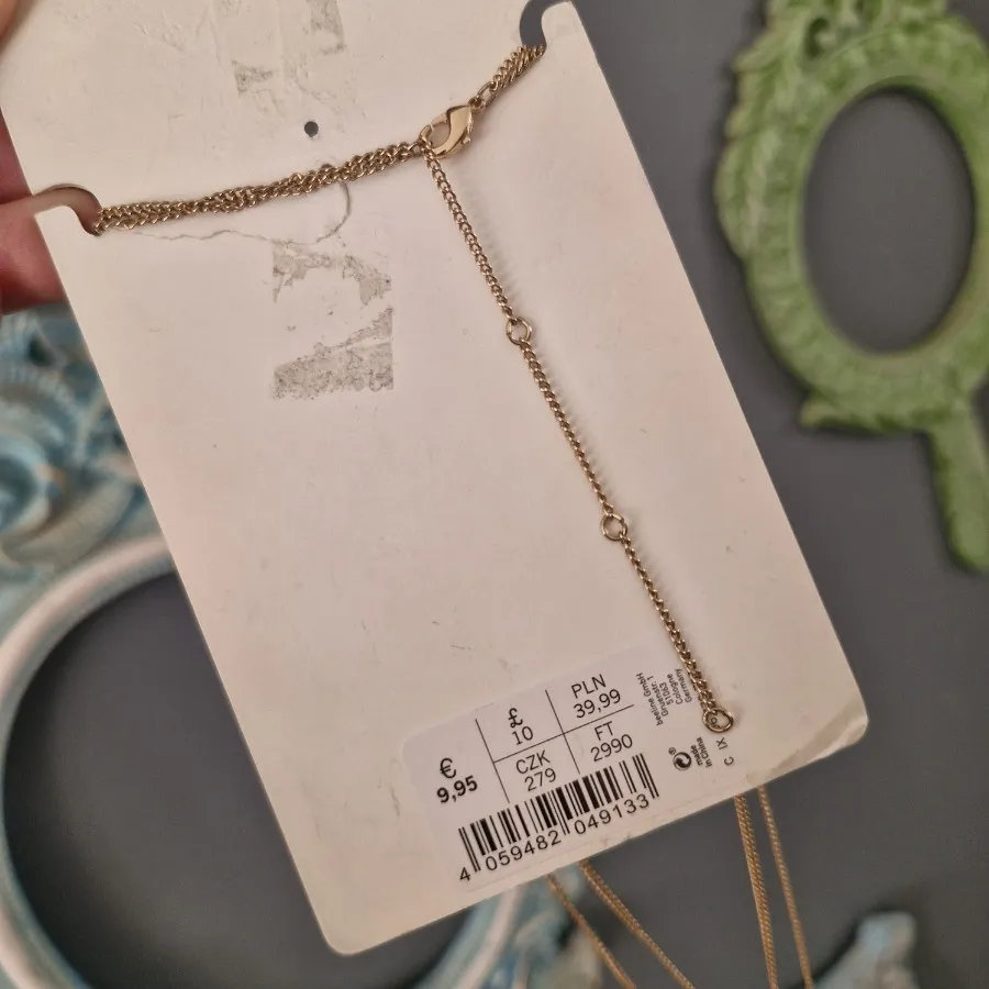 گردنبند مهرماه آبکاری طلا