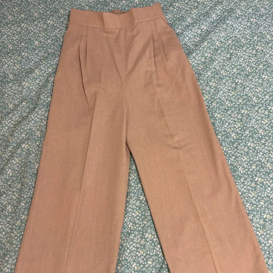 شلوار راسته لینن