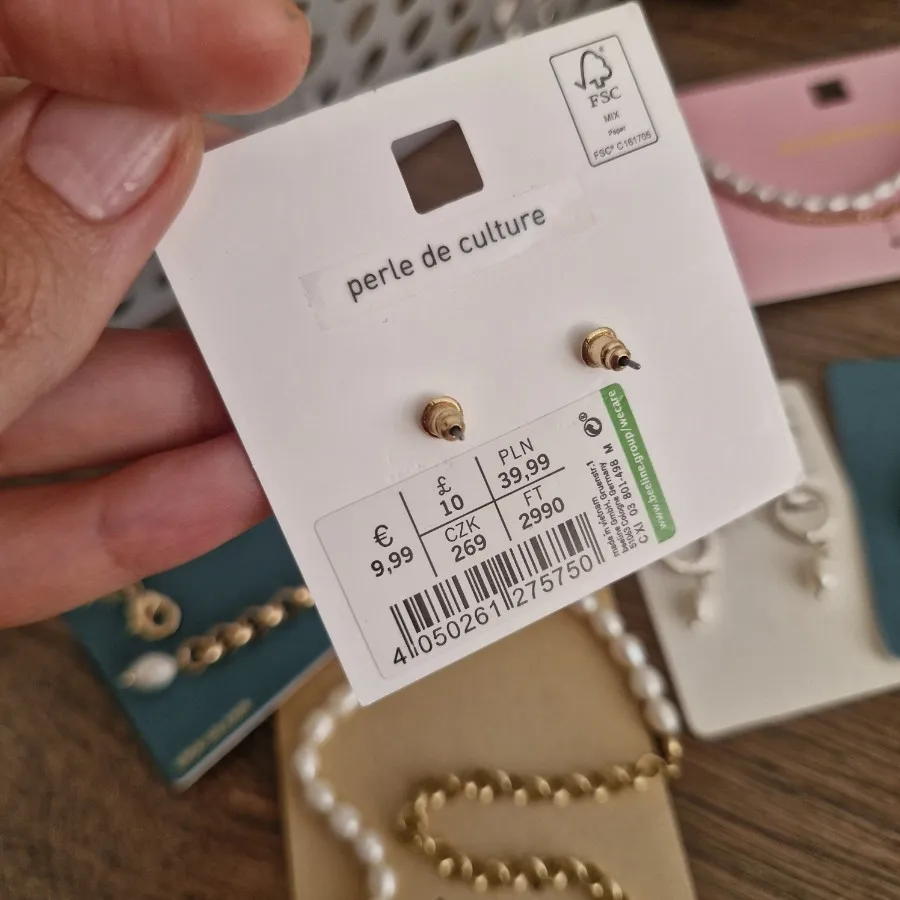 گوشواره وارداتی مروارید