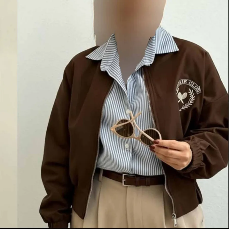 بامبر جکت طرح تنیس