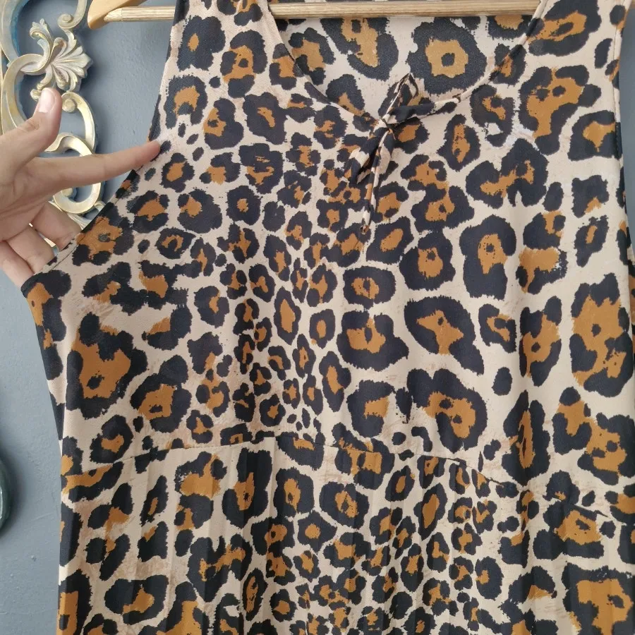 پیراهن بلند پلنگی