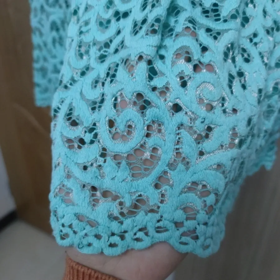 پیراهن مجلسی آبی فیروزه ا