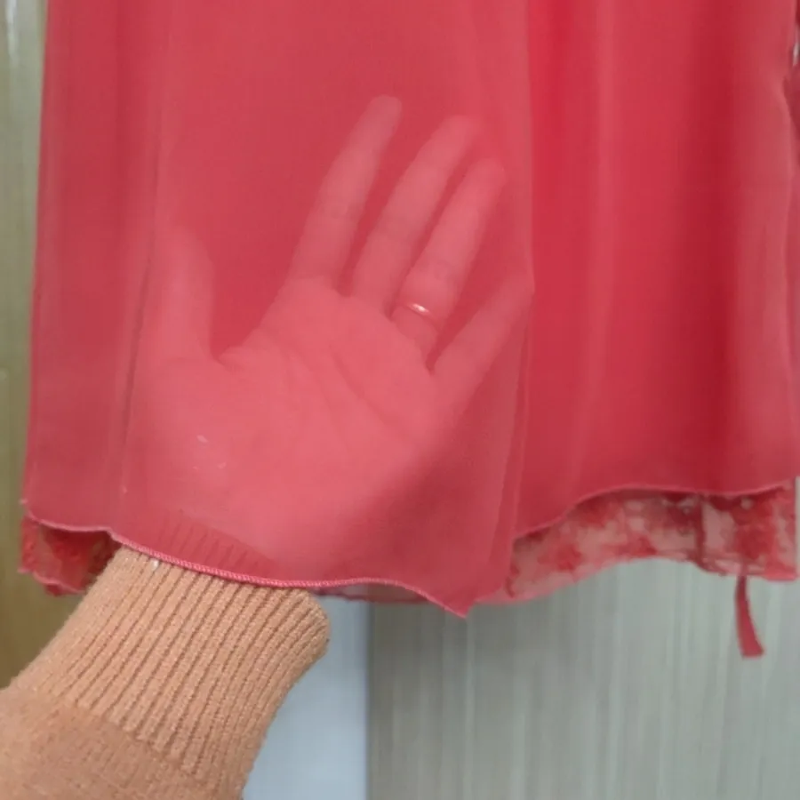 پیراهن حریر دانتل