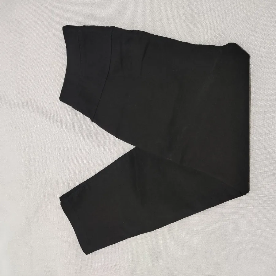 شلوار کتان کش مشکی