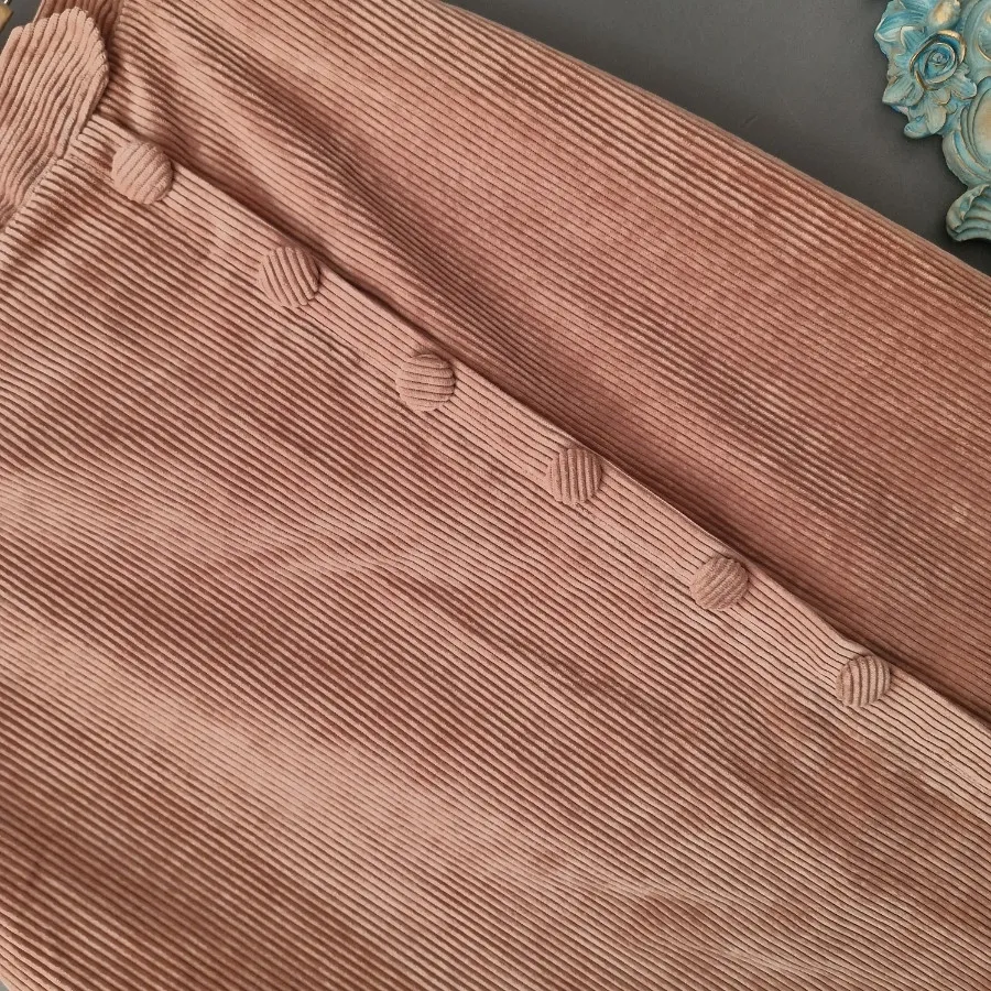 دامن مخمل کبریتی