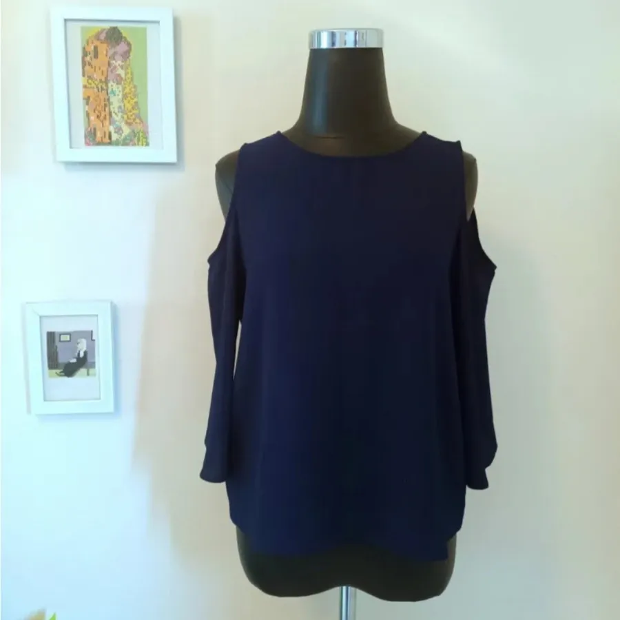 شومیز سرمه ای