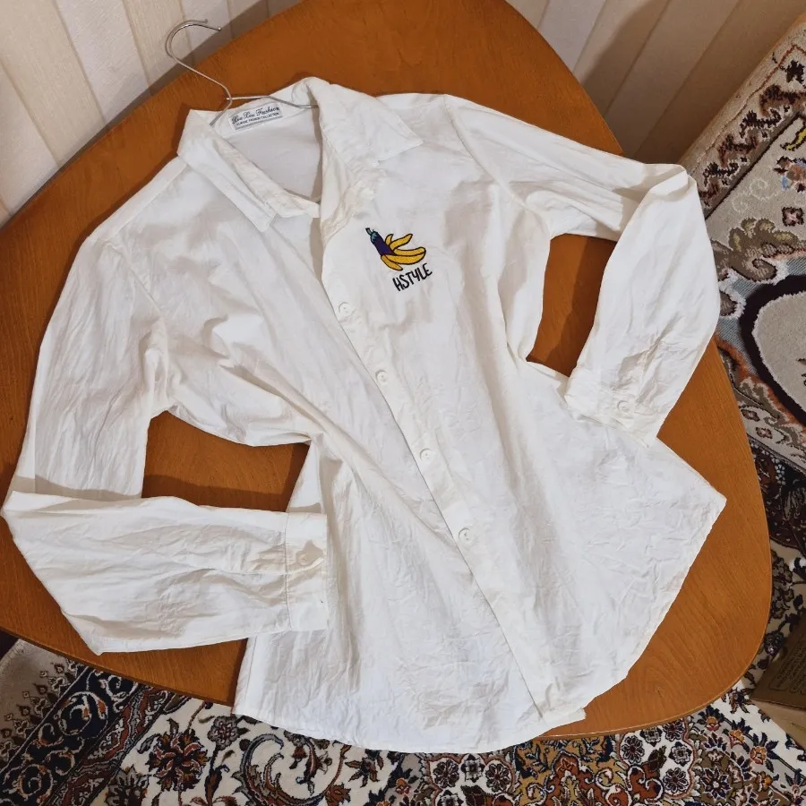 شومیز ساده سفید