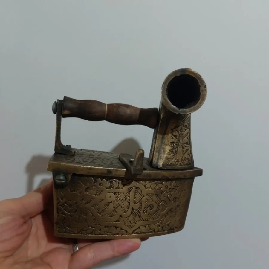 اتو ذغالی دودکش دار