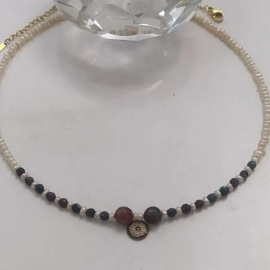 گردنبند مروارید مینیمال