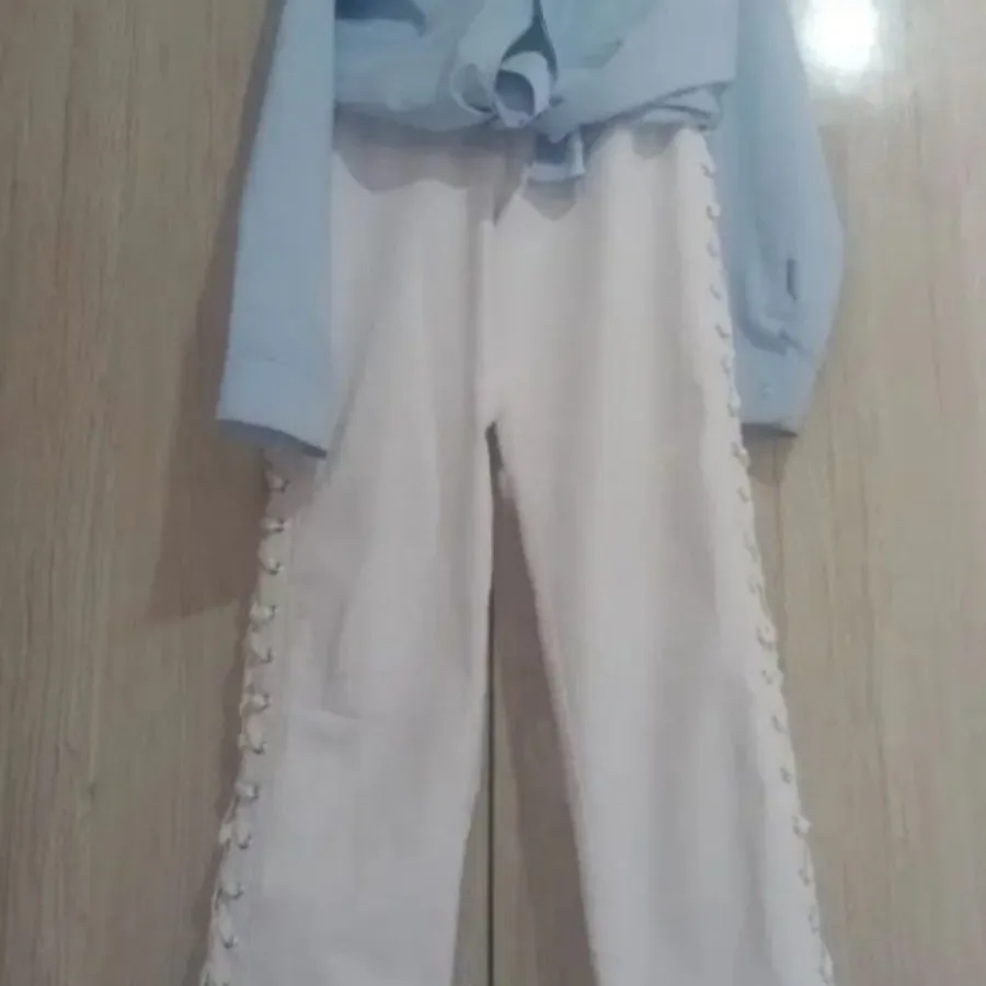 شلوار کایلی جنر سفید Roca