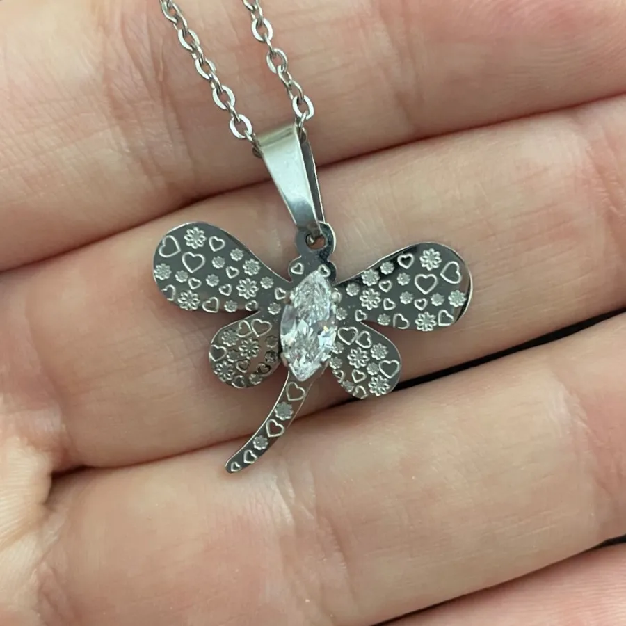 نیم ست استیل سنجاقک