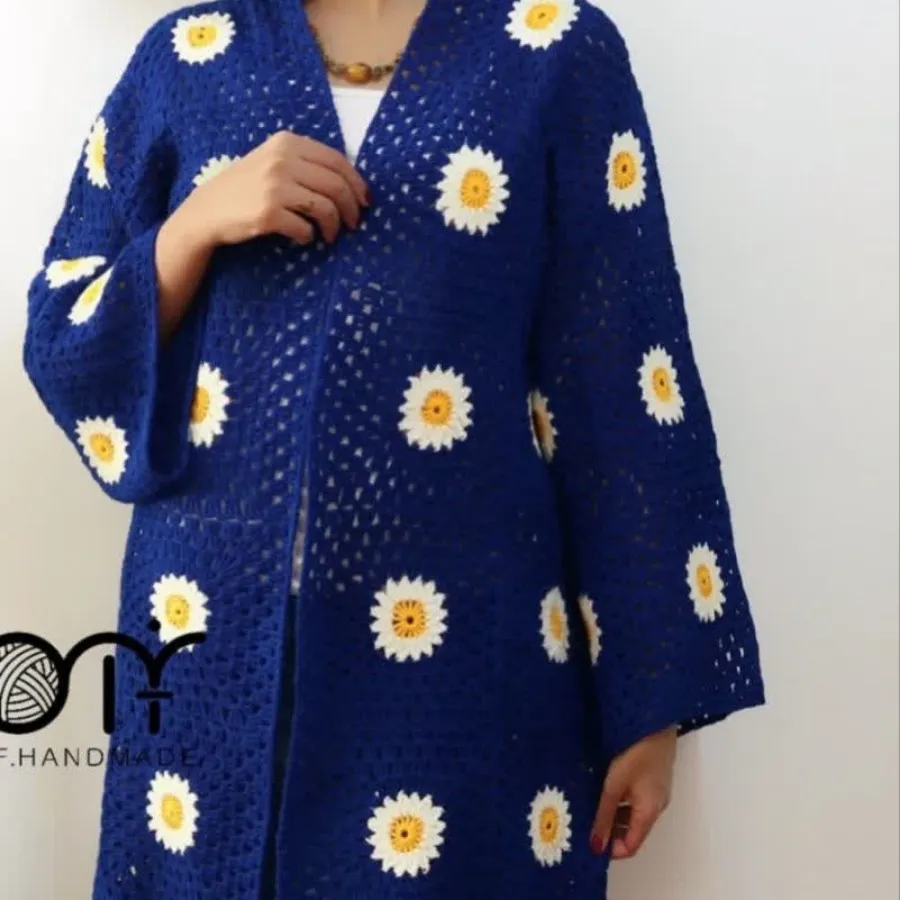 مانتو قلاب بافی