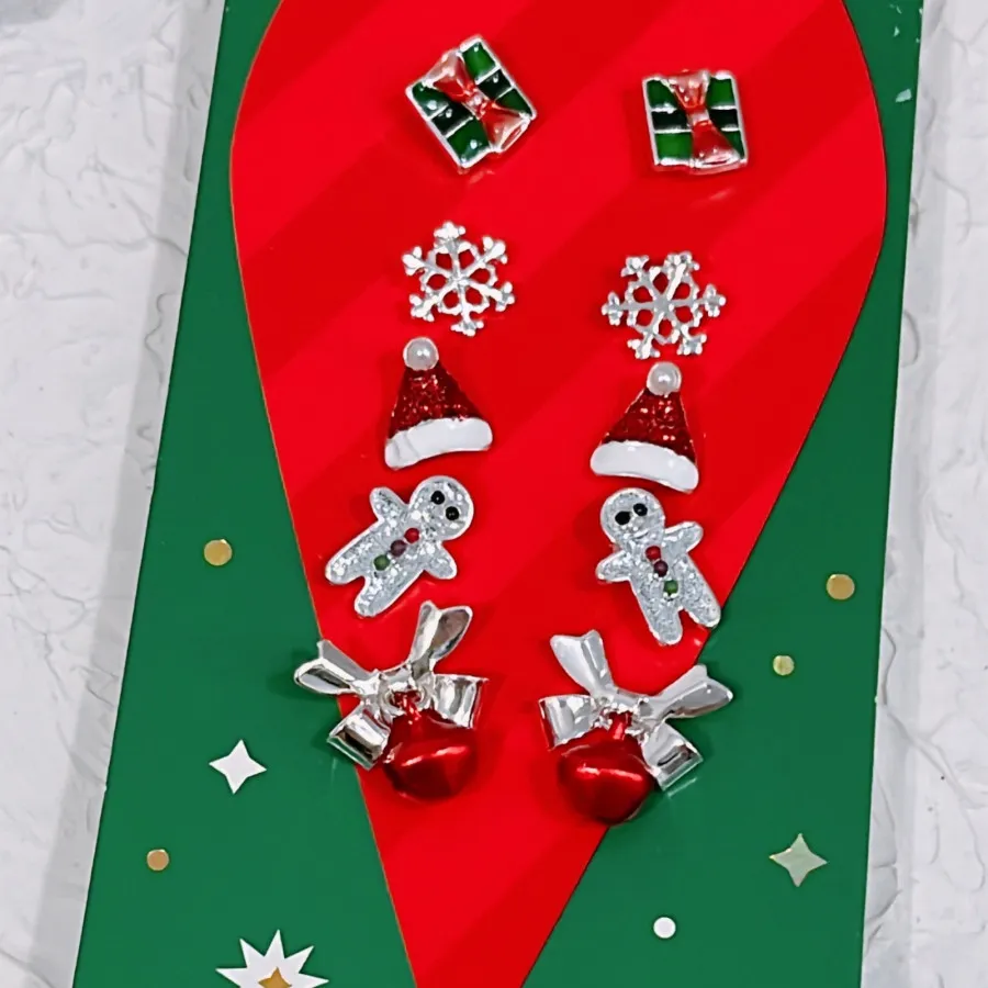 پک گوشواره کریسمسی