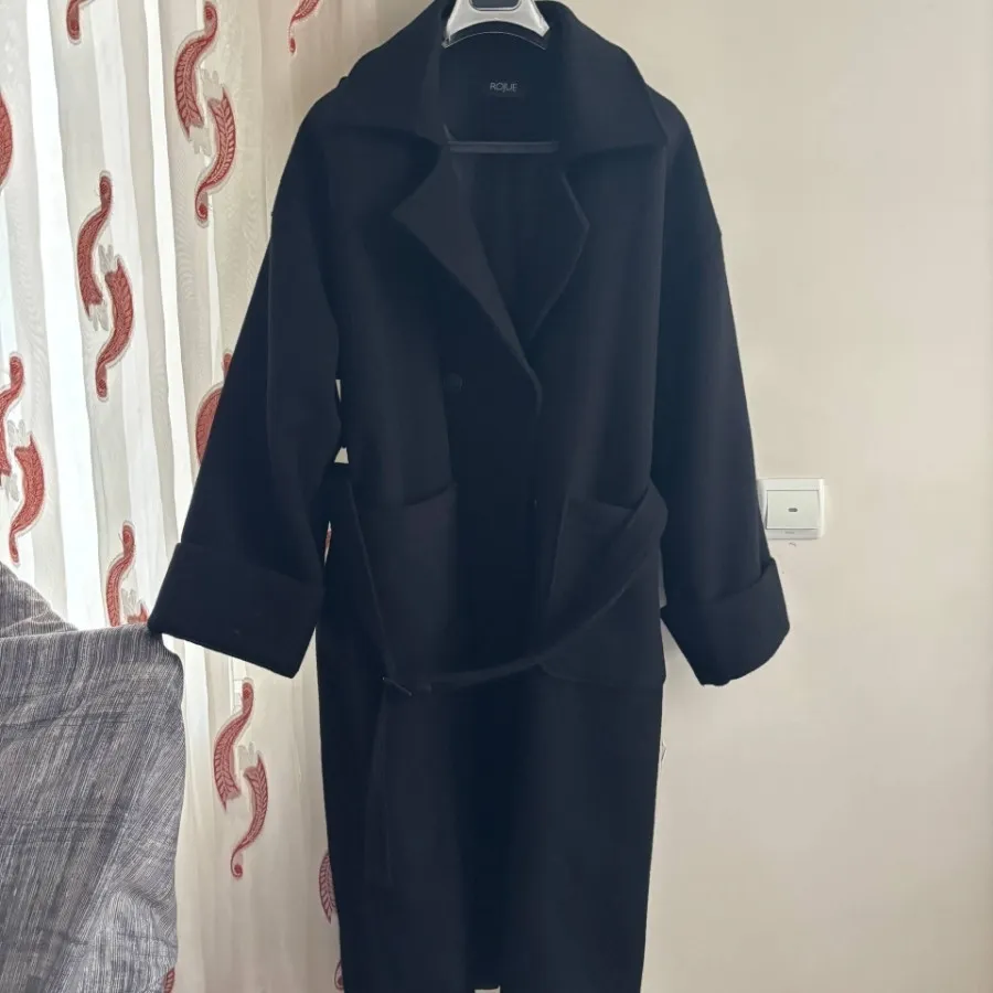 پالتوی فوتر بلند مشکی