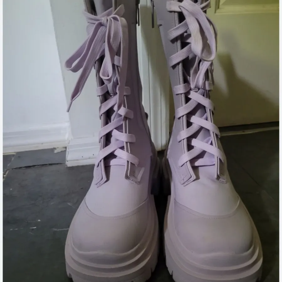 بوت بنفش  برند زارا Zara