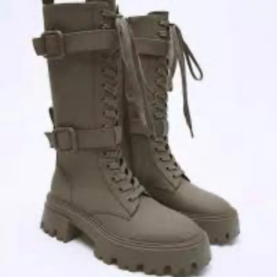 بوت سبز ارتشی زارا zara