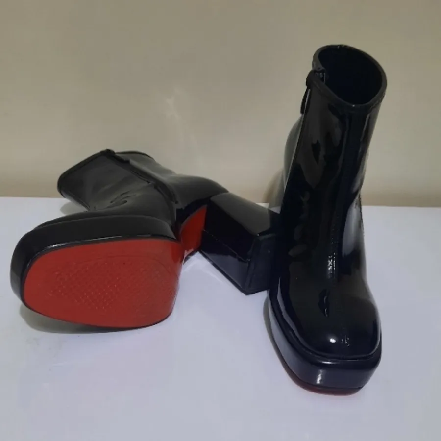 نیم بوت ورنی