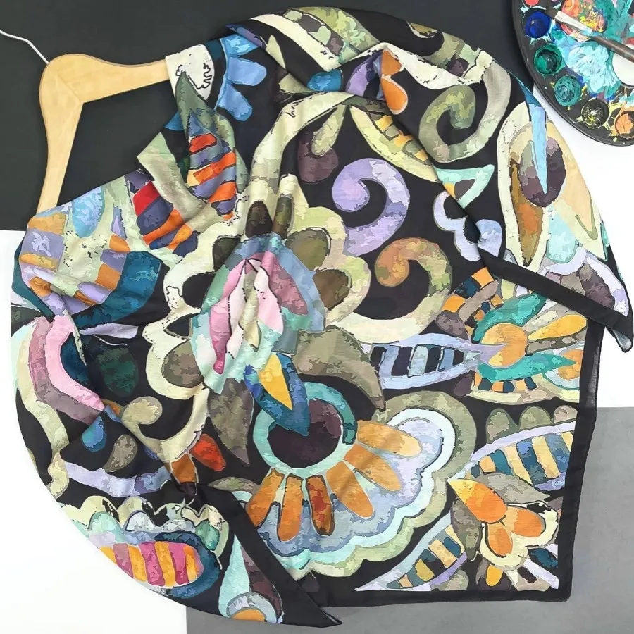 روسری نخ اسپان