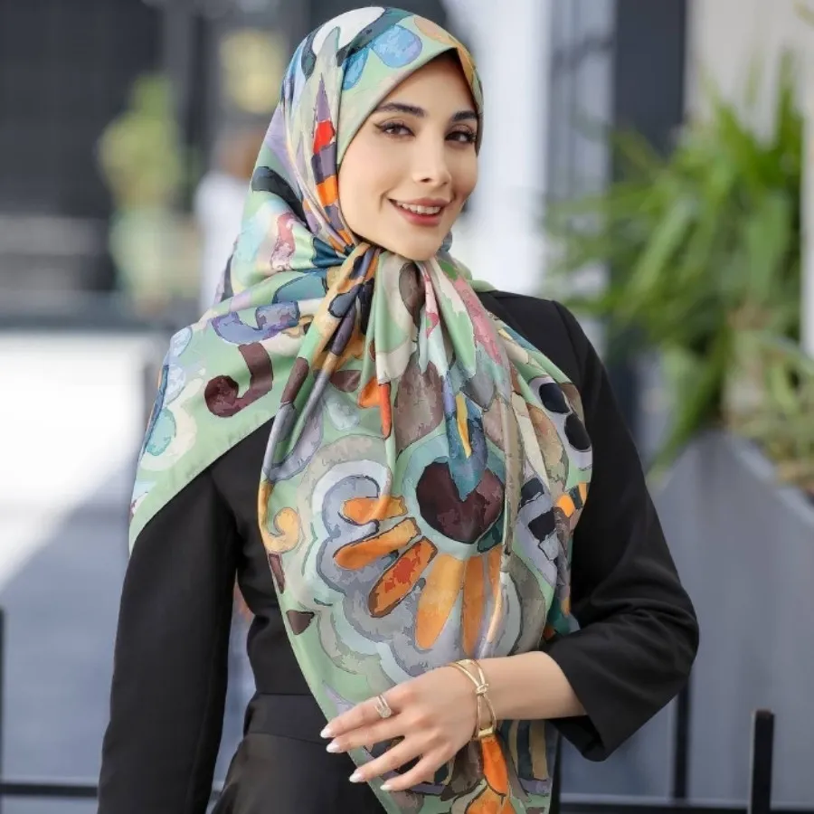 روسری نخ اسپان