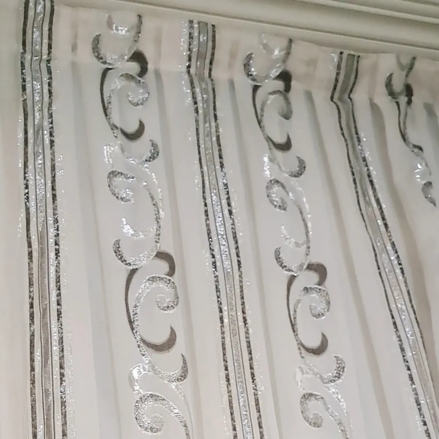 پرده پلیسه  حریر  حراج