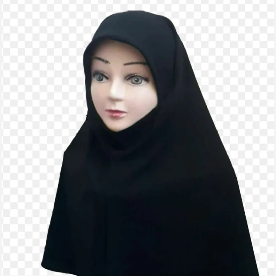 مقنه چانه دار کرپ