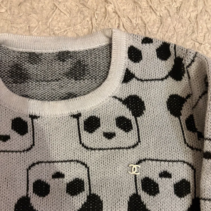 پلیور زنانه طرح پاندا