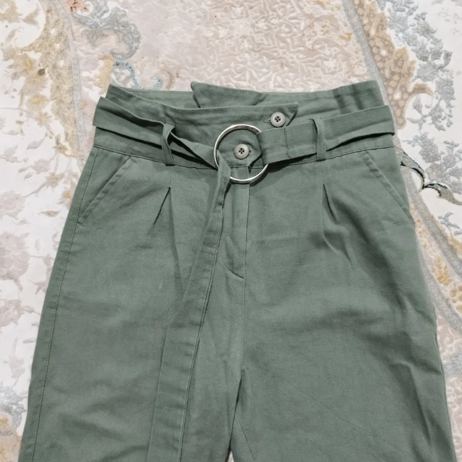 شلوار کتان مام