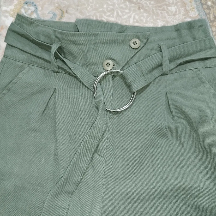 شلوار کتان مام